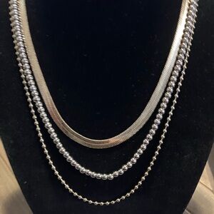 🌸J. Crew 3 Strand Necklace